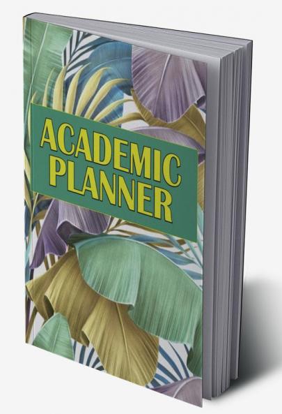 Academic Planner: Undated teacher planner | Teacher Planners and Lesson Planner for This Academic Year | Idea Gift for All Teachers