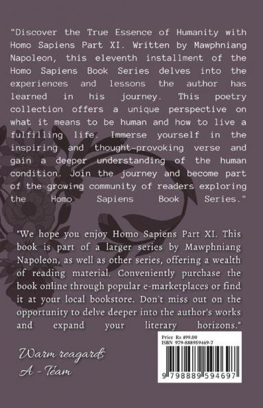 Homo Sapiens Part - XI : Humanity's Eighty: A Collection of Poetic Reflections