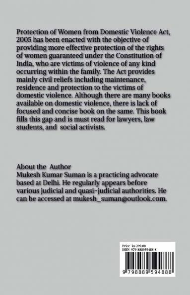 PROTECTION OF WOMEN FROM DOMESTIC VIOLENCE ACT 2005: A CONCISE COMMENTARY