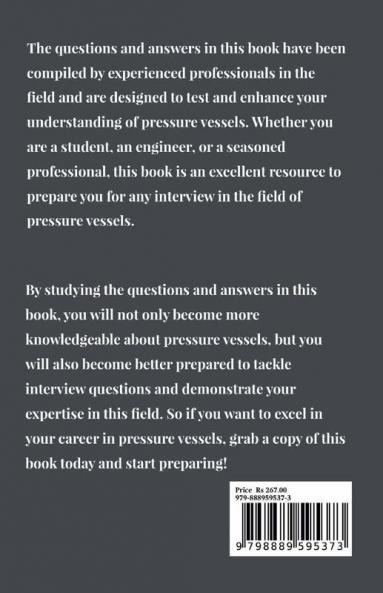Pressure Vessel interview Questions and Answers : for a Successful Career in Pressure Vessel Technology