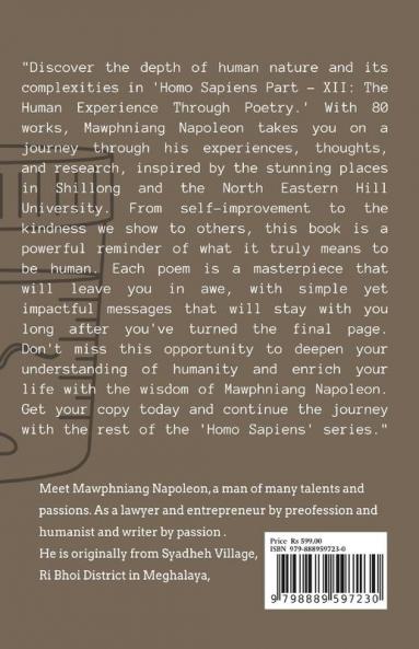 Homo Sapiens Part - XII : The Human Experience Through Poetry: Seventy Works
