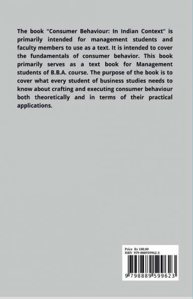 CONSUMER BEHAVIOUR
