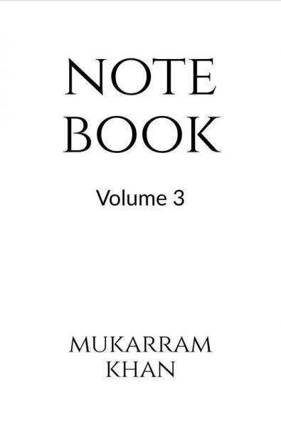 NOTEBOOK VOLUME 3 : Volume 3