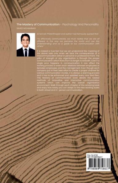 THE MASTERY OF COMMUNICATION : Psychology &amp; Personality