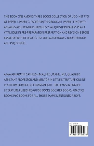 UGC-NET-PAPER-3 ALL PREVIOUS YEAR QUESTION PAPERS 2012-2017