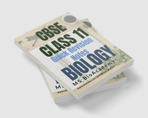 Quick Revision Notes -Part I (Biology) : Quick Learning Notes for Exams NCERT Based (Bonus-Questions and Answers)-PART I (UNIT I)