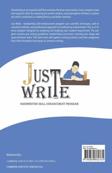 Just Write - Handwriting Skill Enhancement Program