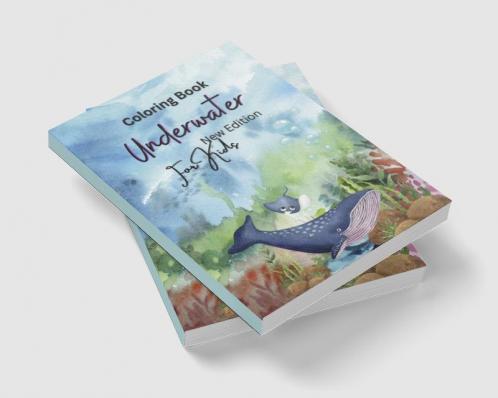 Underwater Coloring Book for Kids : New Edition of Stress Buster Pages 50 Jumbo Size