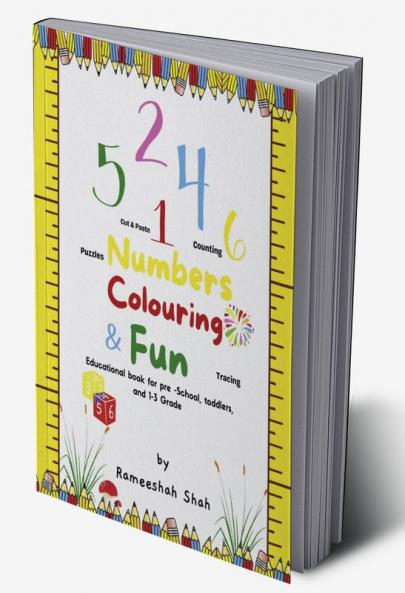 My Number Activity  Book (1-10) : Educational Book for Toddlers Pre-School  Grade 1-2