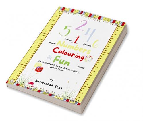 My Number Activity  Book (1-10) : Educational Book for Toddlers Pre-School  Grade 1-2