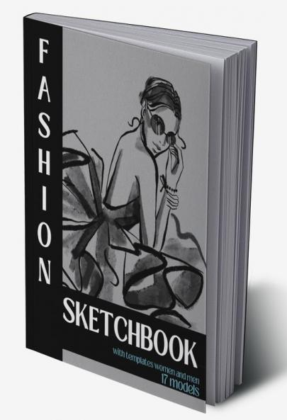Fashion Sketchbook Template : Sketchbook with Figure Templates
