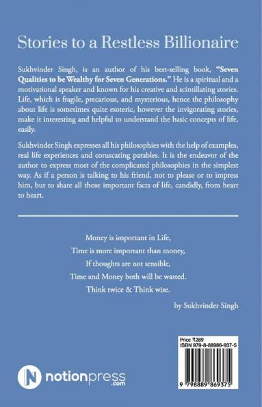 Stories to a Restless Billionaire