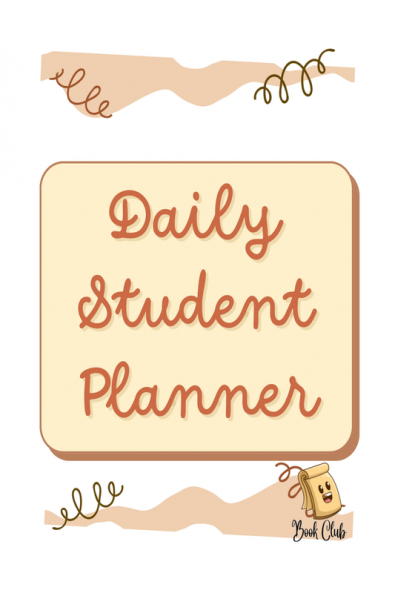 Daily Student Planner: Priorities - Assignment - Today's schedule - Notes / Students / School and Education - 100 Pages - Large (8.5 x 11 inches)