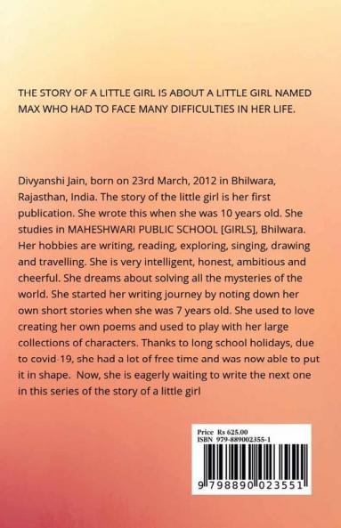 The Story Of A Little Girl (Volume 1)
