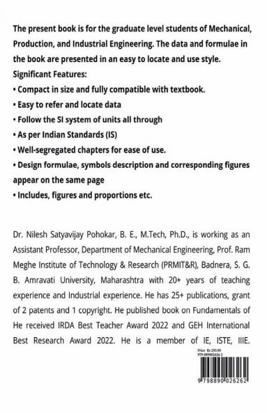 Design of Machine Elements : A Data Book