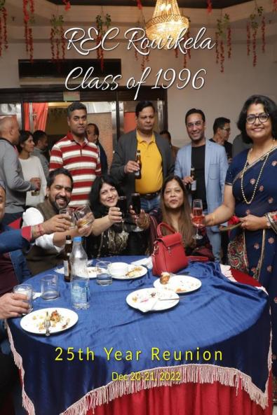 REC Rourkela -  Class of 1996 : 25th Year Reunion