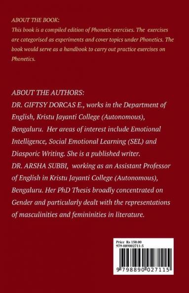 Phonetics Exercise Handbook