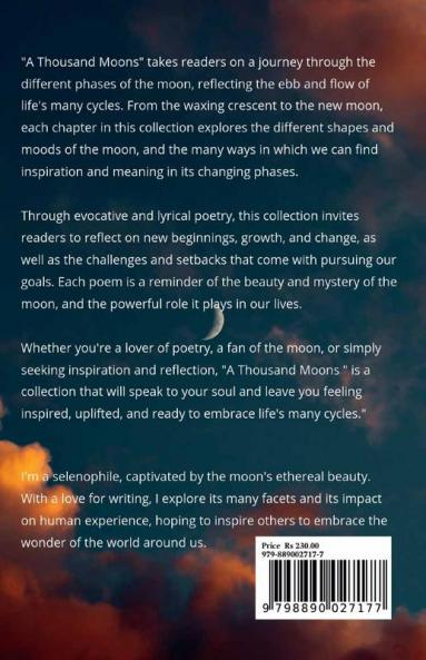 A Thousand Moons : Moon Inspired Poems
