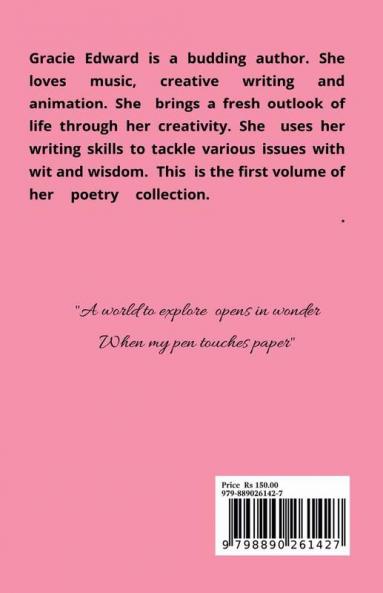 When my pen touches papsr : Book of Poems