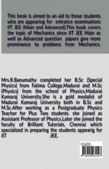 Basic Concepts and Fundamentals of Mechanics: Guide to IIT JEE