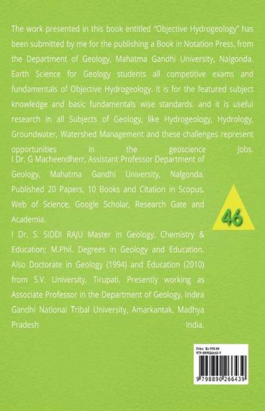 OBJECTIVE HYDROGEOLOGY : HYDROGEOLOGY