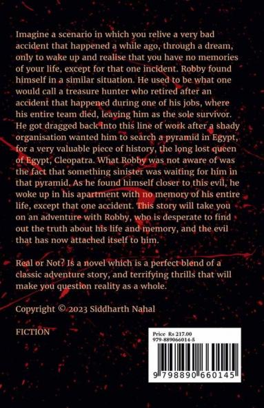 REAL OR NOT? : A THRILLING ADVENTURE OF MIND-WARPING TERROR