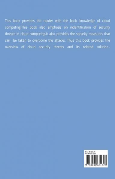 Analysis of Security Threats in Cloud Computing And its proposed Solutions