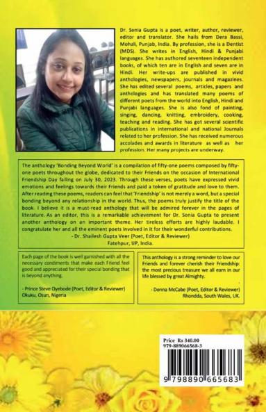 Bonding Beyond World: An Anthology of Poems (Paperback1st Edition JULY 2023)
