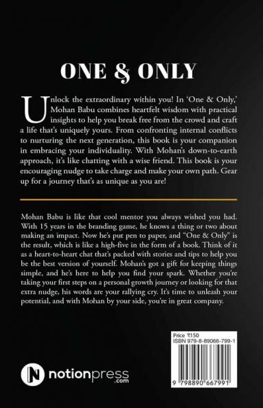 One and Only: Unlock the extraordinary within you