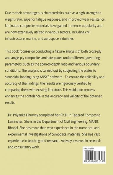 Flexural Analysis of Laminated Composite Plates under Sinusoidal Loading : A Numerical Approach