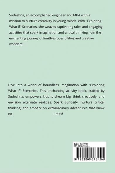Creative Thinking Activity book for 8-15 years : Vol-1