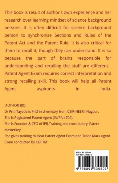 11th Hour Patent Master key: To clear Indian Patent Agent Exam