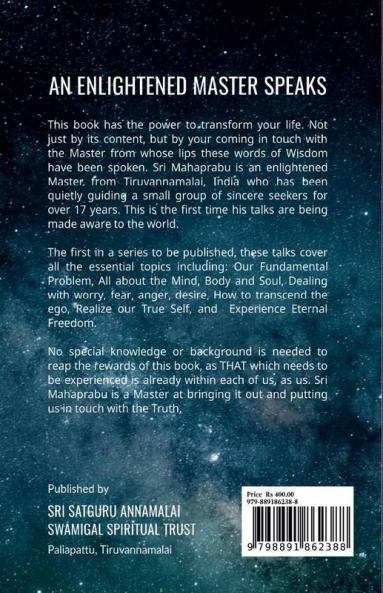 Return to the Source - Volume 1: An Enlightened Master Speaks