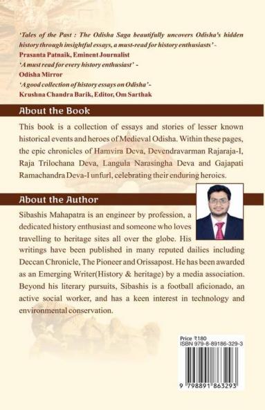 TALES OF THE PAST THE ODISHA SAGA A collection of essays and captivating tales on Odisha's forgotten past