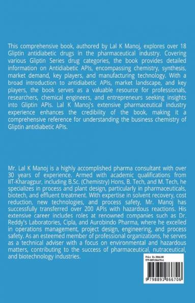 Gliptins: A Comprehensive Handbook Of Business Kemistree Active Pharmaceutical Ingredients
