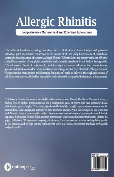 Allergic Rhinitis: Comprehensive Management and Emerging Innovations