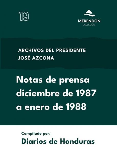Notas de Prensa diciembre de 1987 a enero de 1988