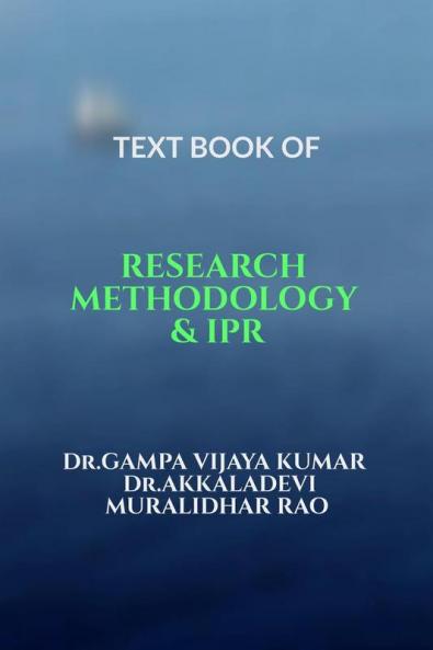 TEXT BOOK OF RESEARCH METHODOLOGY &amp; IPR