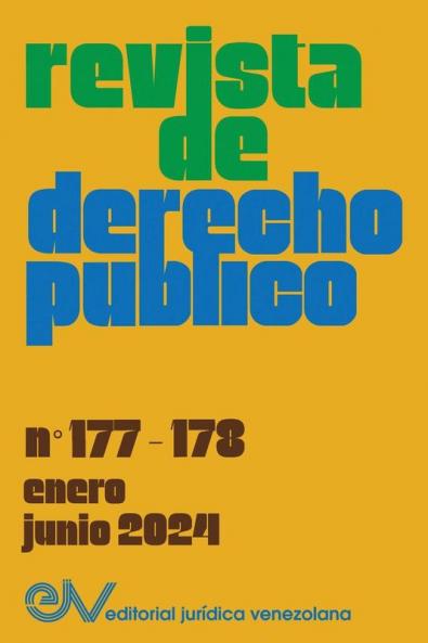 REVISTA DE DERECHO P��BLICO (Venezuela) No. 177-178 (enero-junio 2024)