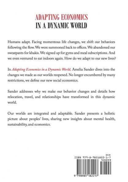 Adapting Economics in a Dynamic World