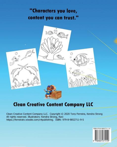 C4 Publishing's Explosively Fun Coloring Book