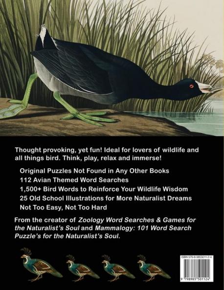 Ornithology: 112 Word Search Puzzles for the Bird Lover's Soul (The Life Science Word Search Collection)