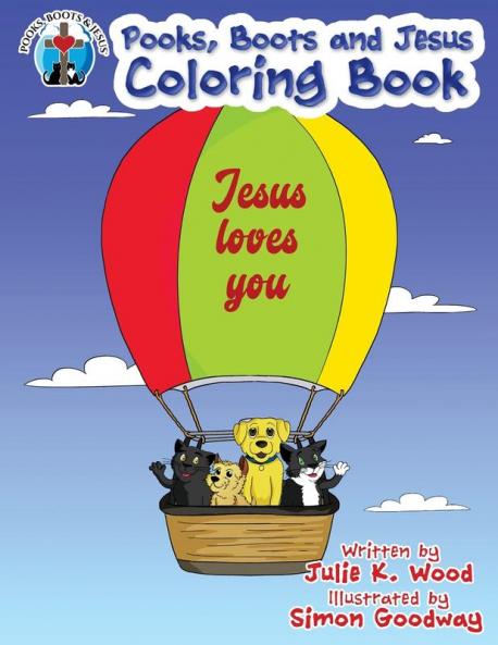 Pooks Boots and Jesus Coloring Book