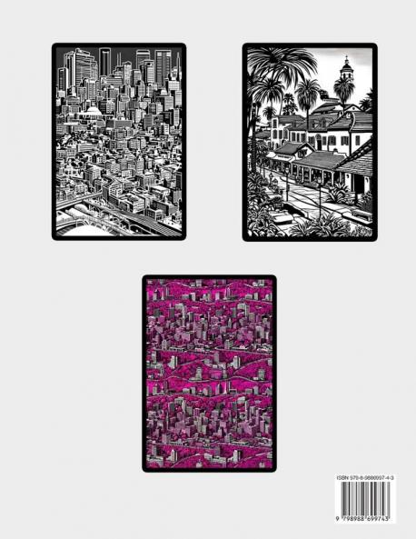 Coloring Book for Kids and Teens North American City Landscapes Volume 4