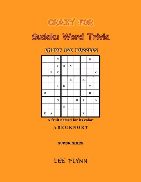 Crazy For Sudoku Word Trivia