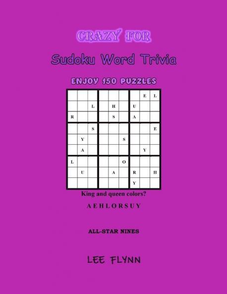 Crazy For Sudoku Word Trivia