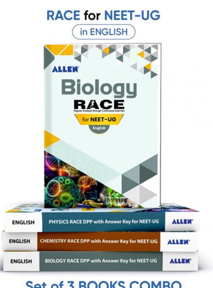 ALLEN RACE DPP for Physics Chemistry Biology with Answer Key for NEET-UG in English