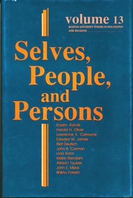Selves People And Persons