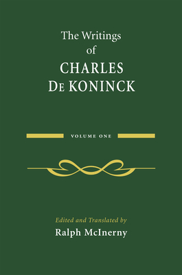 Writings of Charles de Koninck