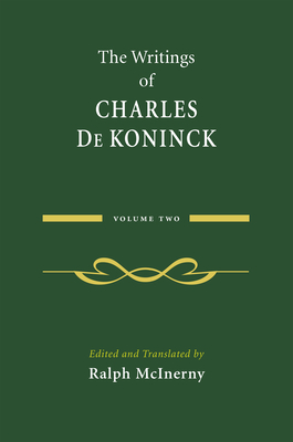 Writings of Charles de Koninck